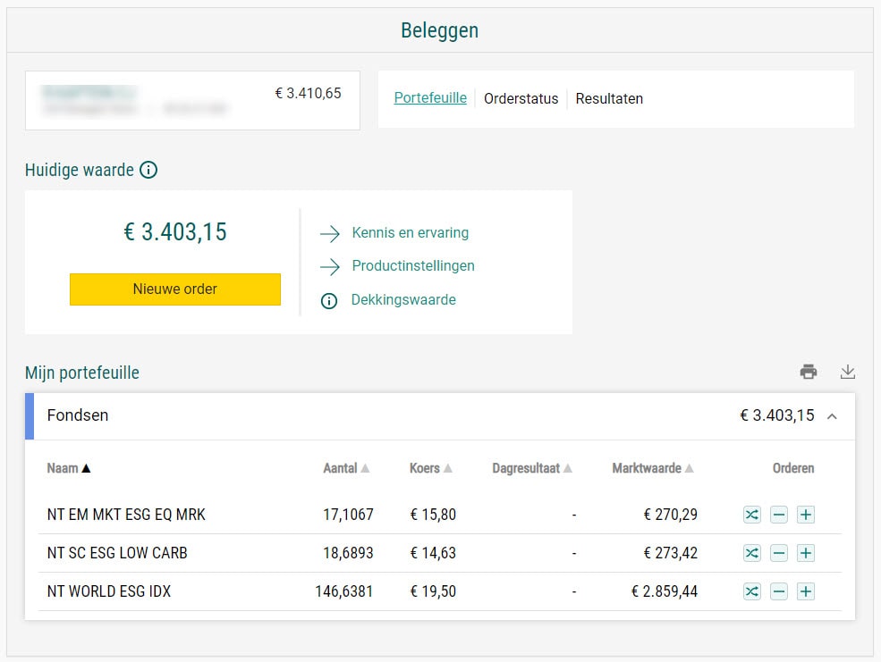 Beleggen bij ABN AMRO? Meer informatie en vergelijken.